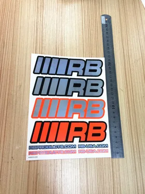 Наклейка с логотипом RB speedline для HSP XRAY HPI KYOSHO ARRMA 3Racing Tamiya|Детали и аксессуары| |
