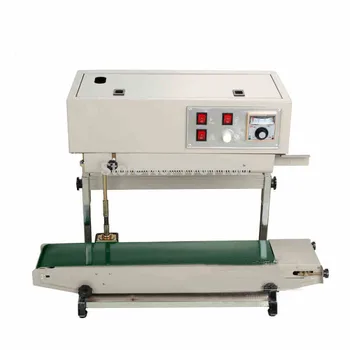 

110/220V Vertical Sealing Machine for Plastic Bag Popular Sealer Welding Machine for Liquid or Paste Package Able to Print Date