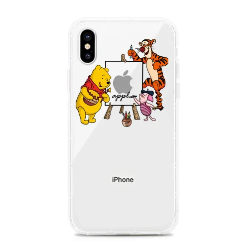 Забавный чехол для телефона Crayon Shinchan чехол для iPhone 6 6S 7 8 Plus X XS MAX XR, Прозрачная мягкая Задняя накладка чехла из ТПУ - Цвет: 5