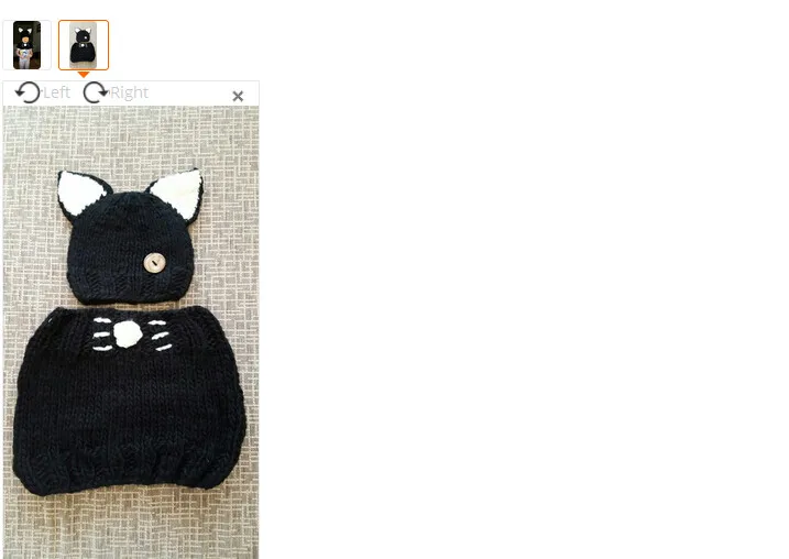 Chamsgend недавно дизайн для детей, зимнее, связанное из шерсти кошачьи шапки для маленьких девочек, черный цвет шали с капюшоном шапочки бини, воротник-хомут Oct30 Прямая