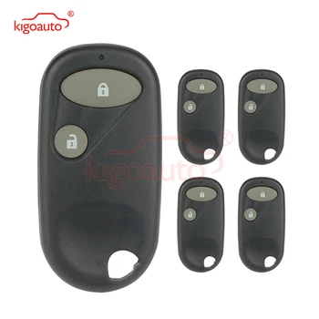 

Kigoauto 5pcs Remote key fob shell case cover 2 buttons for Honda Civic CR-V Element Insight 2001 2002 2003 2004 2005