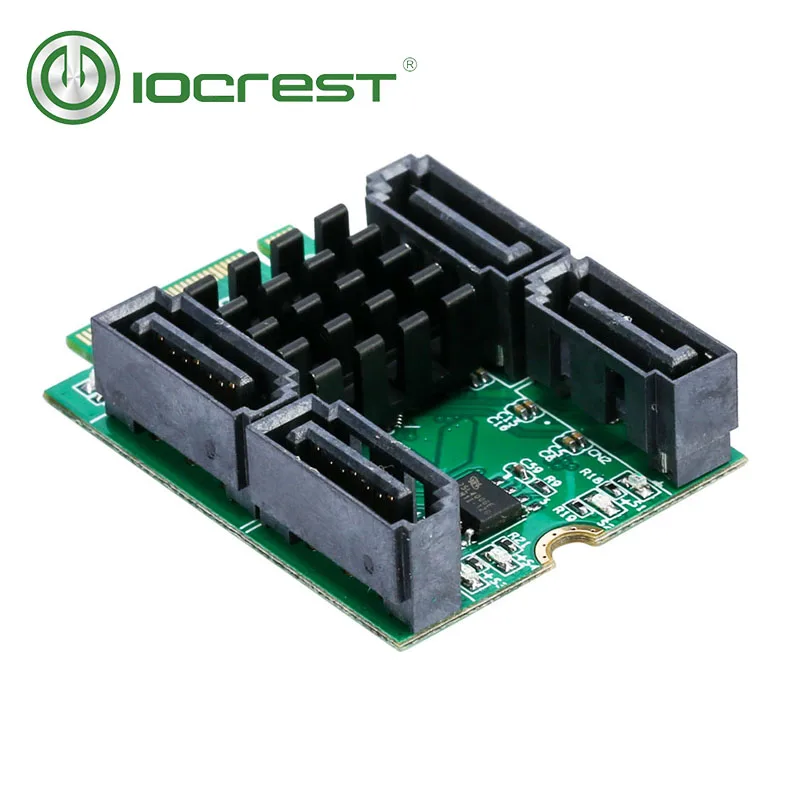  IOCREST M.2 (PCIe) B + M Schlüssel slot zu 4 Port SATA 6g Adapter