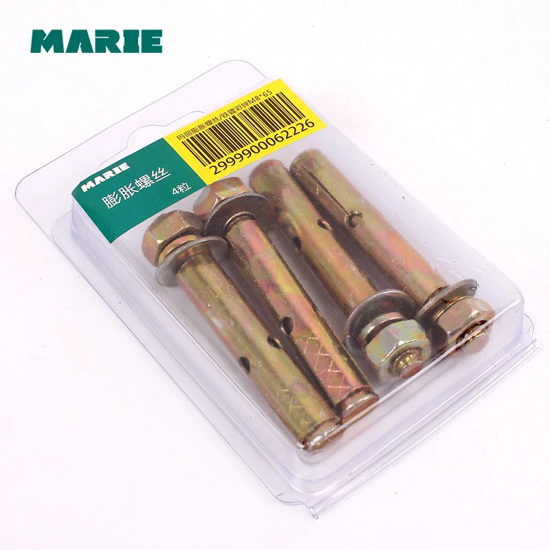 M6-M12 Iron Expansion Screw Sleeve Concrete Anchor Bolt
