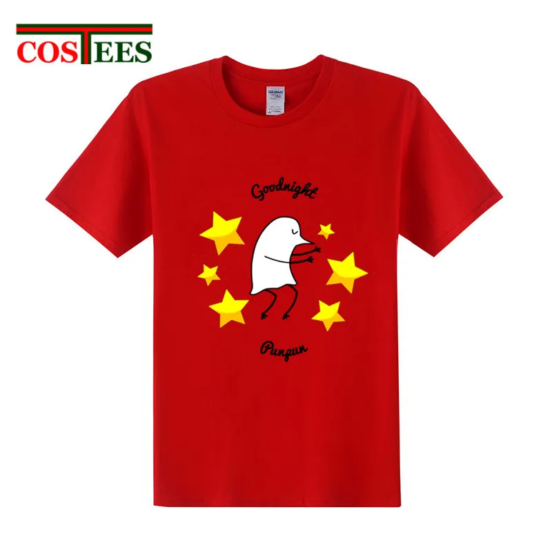 

Japan style cartoon Cute night punpun t shirt men Funny anime Goodnight oyasumi pun pun t-shirt male manga otaku Tops Tee tshirt