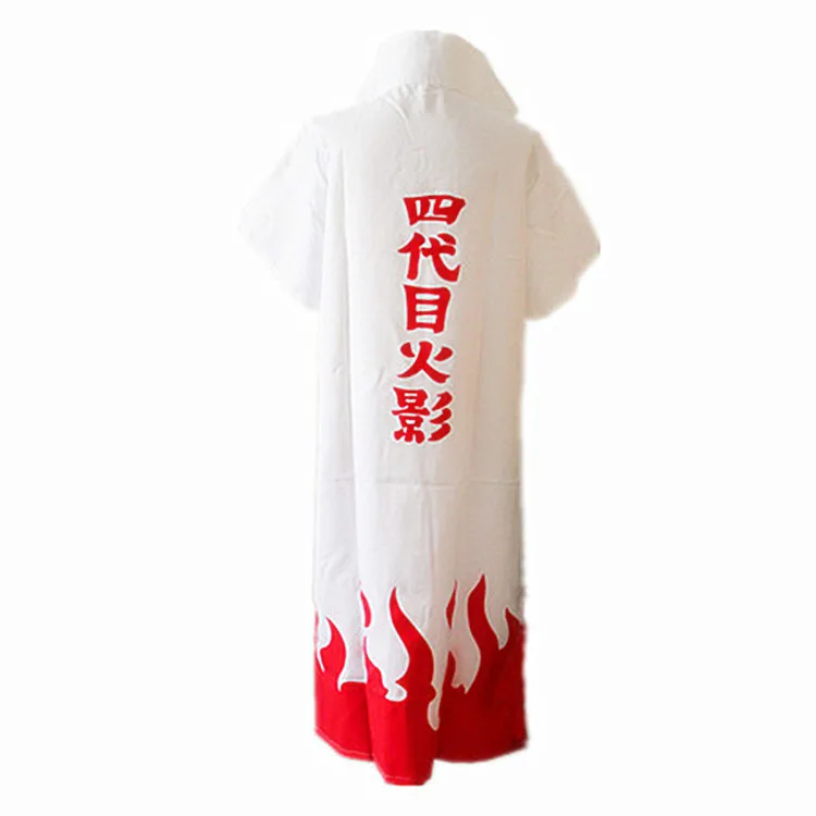 Аниме Наруто Namikaze Minato Yondaime 4 Hokage мужской халат Плащ только свободный трек|4th hokage