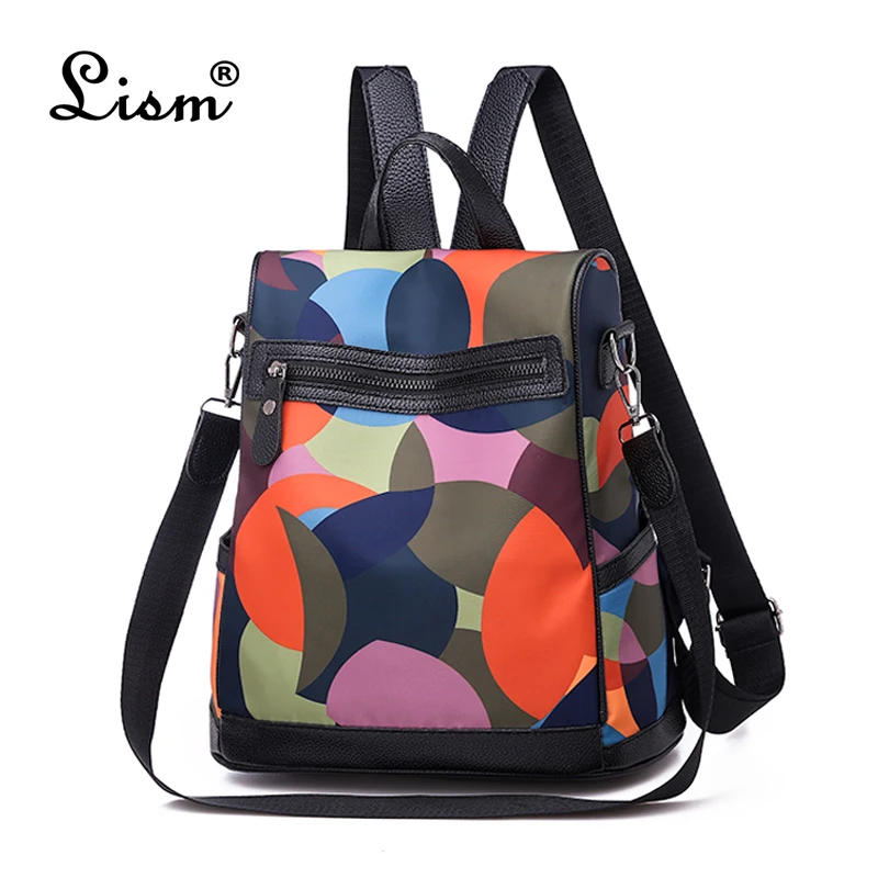 Kopen Nieuwe Multifunctionele Rugzak Vrouwen Waterdichte Oxford Bagpack Vrouwelijke Anti Diefstal Rugzak Schooltas voor Meisjes 2019 Sac A Dos mochila