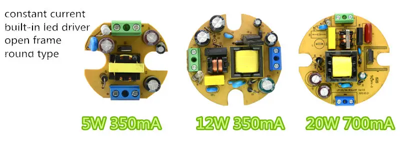 2 шт. 700mA светодиодный драйвер 20 Вт 30 в постоянный ток AC-DC Переключатель режим питания открытая рамка Встроенный светодиодный светильник