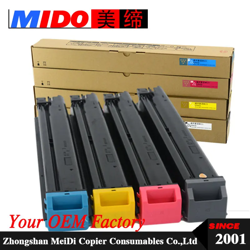 

MX23CT MX23AT copier toner cartridge for MX 2018US 2318UC MX2310U MX M2010 MX M3111 MX 2616N MX 3116N Compatible Color