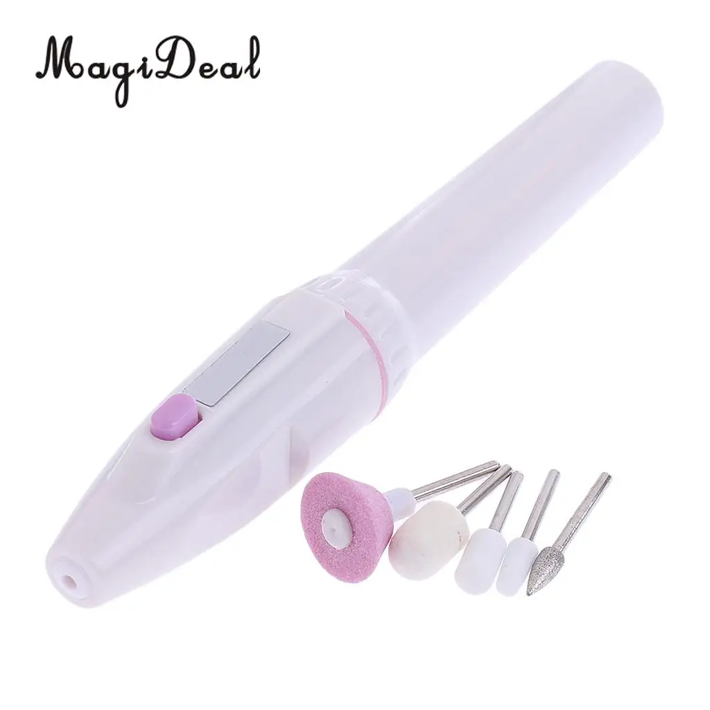MagiDeal 5 in 1 Mini Electric Grinding Machine Sander Electric Polishing Craft Tools Model for Gundam Model Making