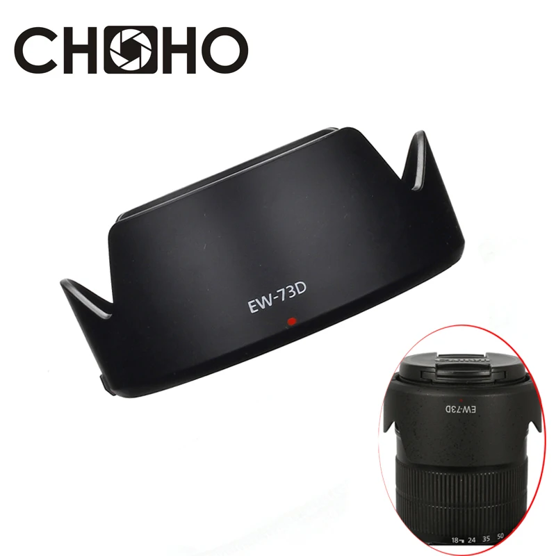 

EW-73D 67mm ew 73D EW73D Lens Hood Reversible Camera Lente Accessories for Canon 80D 7DII 7D2 77D 760D EF-S 18-135mm USM