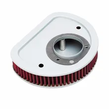 Filtre d'admission filtre à Air pour moto en aluminium pour Harley Softail Fat Boy 2001-2015 Road King Street Glide 2002-2007(China)