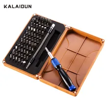 KALAIDUN 69 in 1 Precision Screwdriver Set with 66 Bit Magnetic Driver Kit Hand Tools Electronics Repair Tool Kits