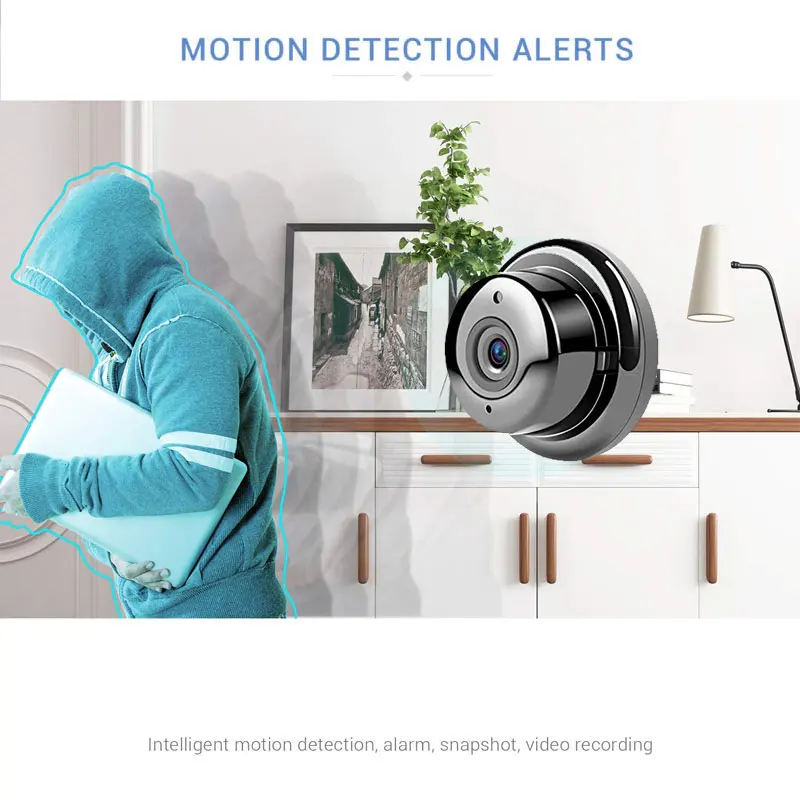  Vendita calda Macchina Fotografica del IP Wi-Fi Baby Monitor 1080P Rete CCTV Mini Macchina Fotograf