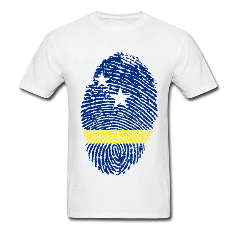 Curacao Flag Fingerprint_white