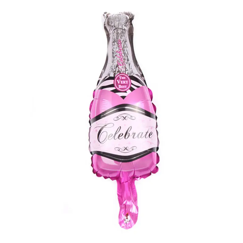 

TSZWJ B-052 New Mini Bottle Aluminum Balloons Holiday Party Wedding Decoration Balloons Wholesale
