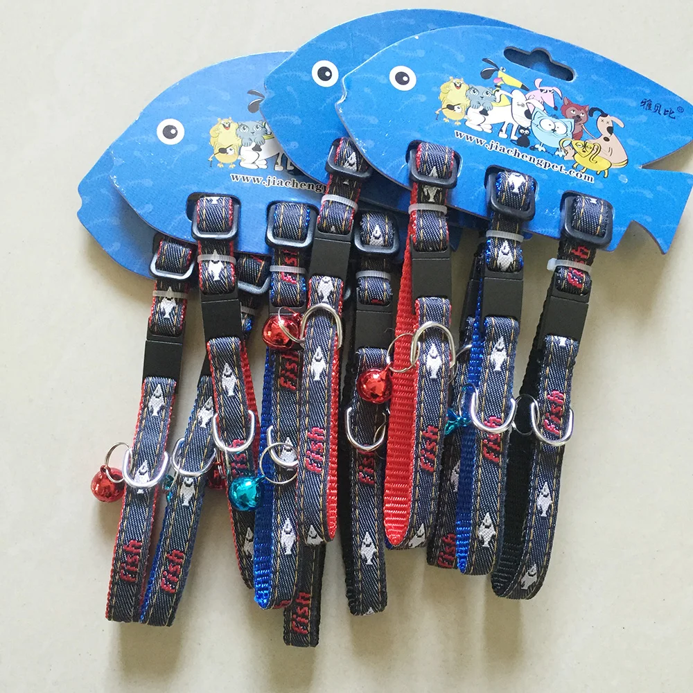 12pcs/lot New Safety Denim Nylon Dog Puppy Cat Collar Breakaway Adjustable Cats Collars with Bell 1.0cm Nylon 12pcs/lot New Safety Denim Nylon Dog Puppy Cat Collar Breakaway Adjustable Cats Collars with Bell 1.0cm Nylon