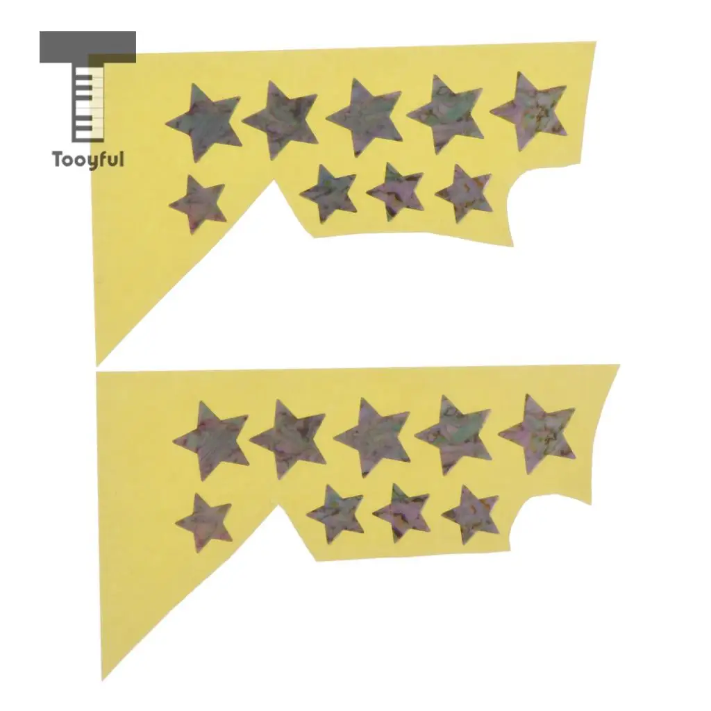 Tooyful Guitar Fretboard Note Decals Fingerboard Fret Map Label Sticker for Beginner Learner Practice