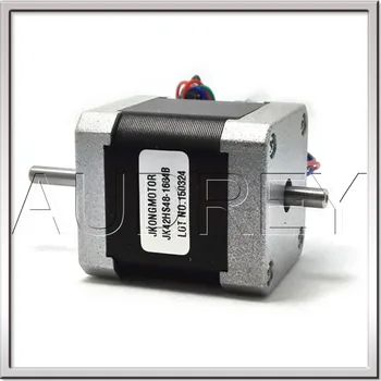 

42BYG 1.8deg. NEMA17 2phase hybrid stepper motor 42mm JK42HS48-1684B 1.68A 2.8V 4-wire 4.4kg.cm double shafts stepper motor