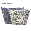New Accessories Colorful waterproof canvas Lining Pocket interior inserts Inner for obag o bag silicon bag women handbag 1