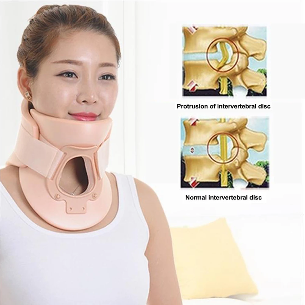 

Medical Cervical Collar Neck Brace Neck Support Pain Relief Neck Orthosis Immobilizer Braces Neck Traction Massage For Women Men