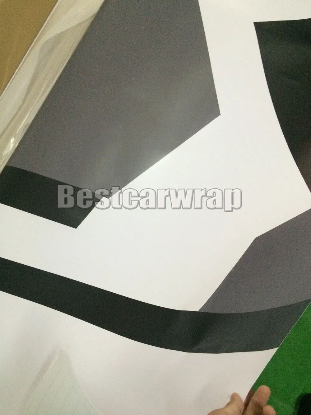 piexl camo vinyl car wrapping film black white grey (4)