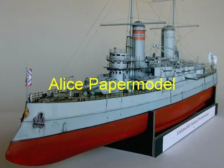Купить papermodel с 70 см 1: 200 россии андрей pervozvannyi Броненосцы ...
