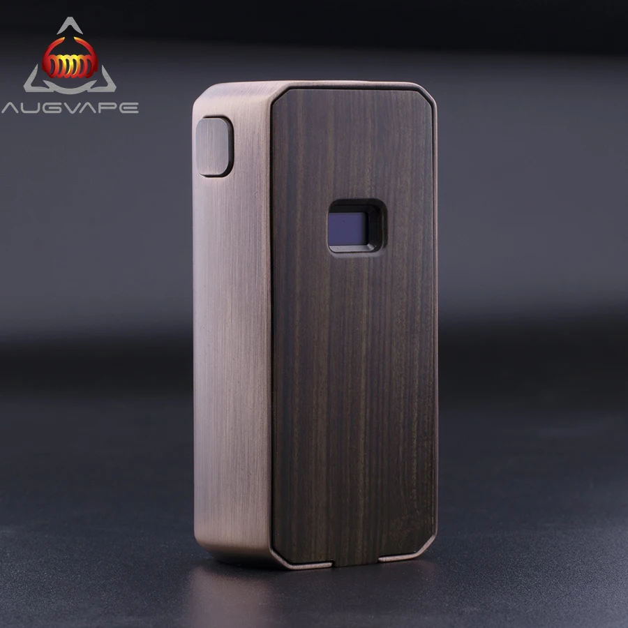 

Augvape Druga Foxy Copper Mod Read Resistance Automatically 9.2*5.2MM OLED Digital Display Switchable IML Panels Box Mod Vape