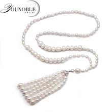 720mm Genuine Freshwater long pearl necklace women,trendy white natural pearl necklace birthday gift 720mm Genuine Freshwater long pearl necklace women,trendy white natural pearl necklace birthday gift