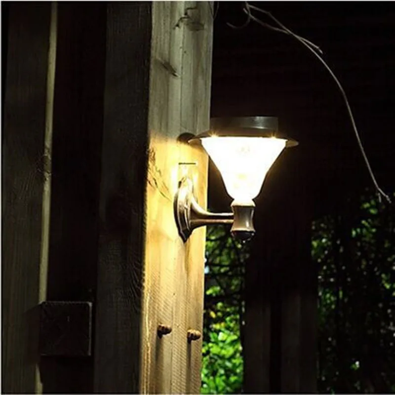 Tamproad Led Exterior Lighting Solar Light Street Outdoor Security Lamp For Patio Porch Deck Yard Garden Driveway Stair Wall Forlamp Aliexpress Lamp For Patio Porch Deck Yard Garden