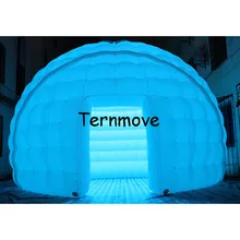 Надувной купол палатка белый шатер для рекламы надувной igloo палатка для продажи Продвижение свадебный шатер