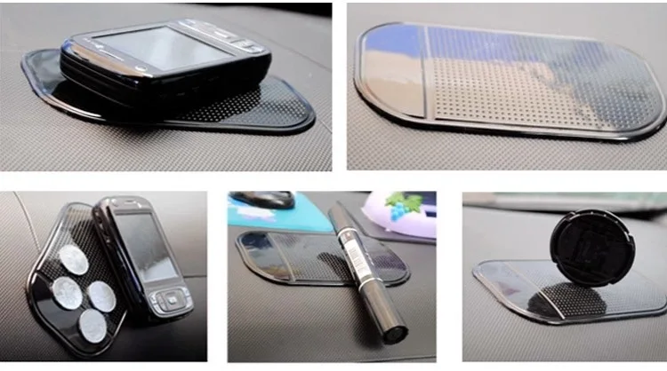 Automobiles Interior Accessories Mobile Phone mp3mp4 Pad GPS Anti Slip Car Sticky Anti-Slip Mat car mats 1PCS