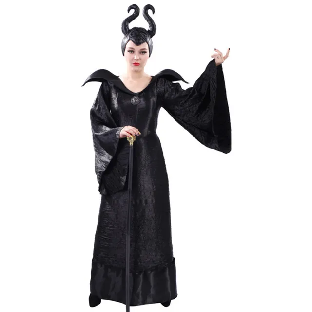 halloween ladies vampire costumes Devil corpse bride black Evil Witch