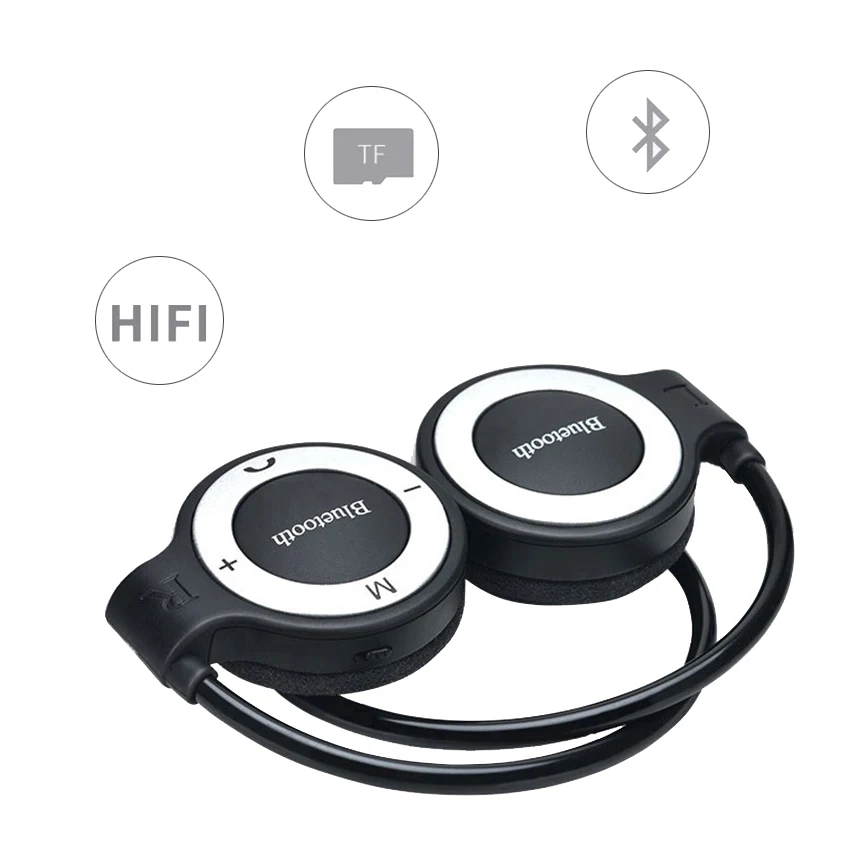 Aimitek Беспроводные спортивные наушники с шейным ремешком Bluetooth стереонаушники