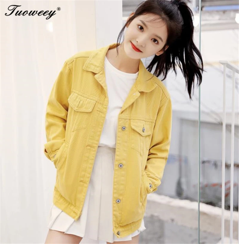 الخريف BF نمط النساء الأصفر سترة معطف العصرية بدوره إلى أسفل طوق طويلة الأكمام الأساسية معطف الجبهة جيب الصلبة أبلى الخريف BF نمط النساء الأصفر سترة معطف العصرية بدوره إلى أسفل طوق طويلة الأكمام الأساسية معطف الجبهة جيب الصلبة أبلى