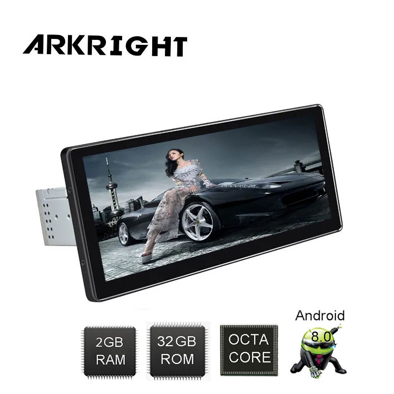 

Universal Car Radio 2GB/32GB 1 Din Andriod Head Unit Octa Core Bluetooth Rear Camera Wifi HD GPS Navigation Multimedia Player