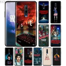 stranger things don’t lie me Phone Case for Oneplus 7 7Pro 6 6T Oneplus 7 Pro 6T Black Silicone Soft Case Cover