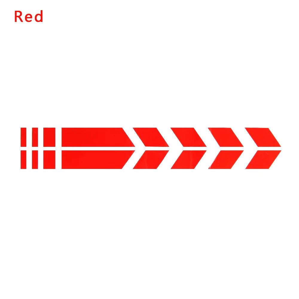 Светоотражающий мотоциклетный Стикеры колесо крыло Предупреждение наклейка со стрелой для KTM 450EXC-R 450 ралли Реплика 450SMR 500EXC XC-W RC125 125 - Цвет: red