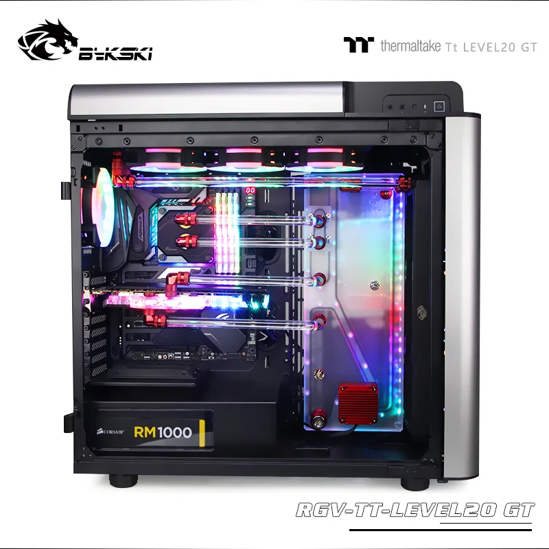 Bykski RGV-TT-LEVEL20GT, водные платы для Thermaltake Level20 GT чехол, для Intel cpu водоблок и один GPU корпус