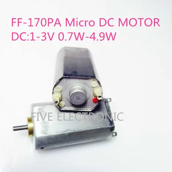 

FF-170PA Micro DC Motor, 1-3V,+/-7800-9900RPM, use for electric shaver model airplane DIY electric toys