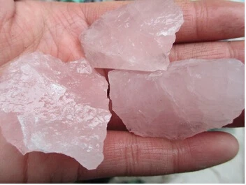 

natural Rose Quartz Ore Energy Stone Crystal Healing Wholesale freeshipping