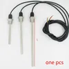 Sensor Digital de temperatura DS18B20, hilo de diámetro = 7mm, 1m -5m, cable de PVC de 3 núcleos, L30-500mm de tubería de carcasa de acero inoxidable, G1/2