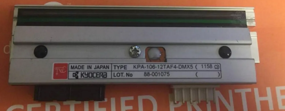 

Kyoecra Datamax NEW Thermal head KPA-106-12TAF4-DMX5 for DATAMAX printers