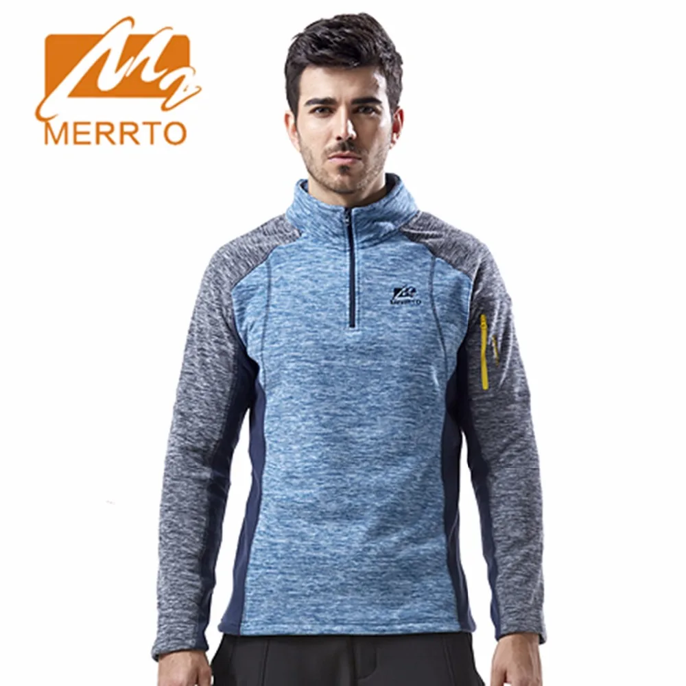 2018 Merrto Mens Fleece Hiking Jackets Thermal Breathable