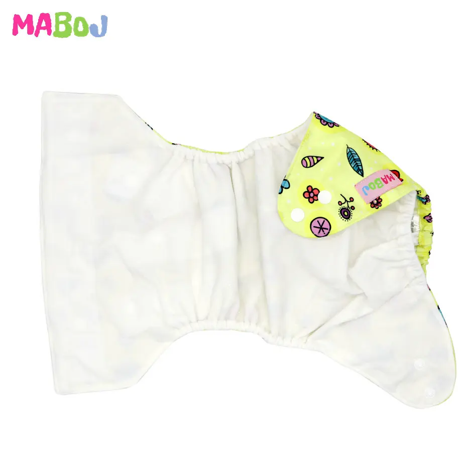 MABOJ Diaper Baby Pocket Diaper Washable Cloth Diapers Reusable Nappies Cover Newborn Waterproof Girl Boy Bebe Nappy Wholesale