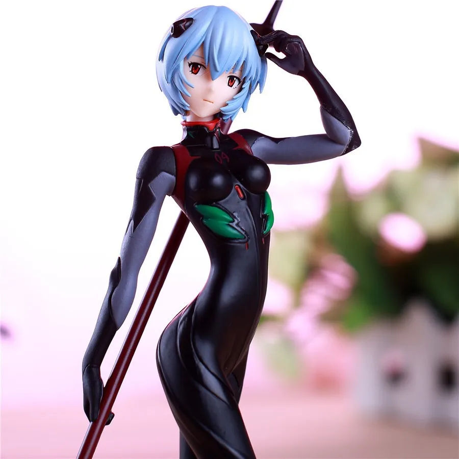 Новое поступление классический аниме Neon Genesis evagelion восстановить из EVA Rei Ayanami пикантные битва косой 8.5 "ПВХ Рисунок Игрушечные лошадки Новый