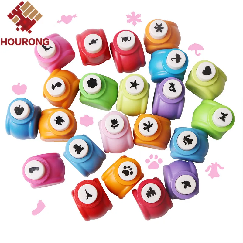 Buy 10Pcs/lot Kid Child Mini Paper Punch For
