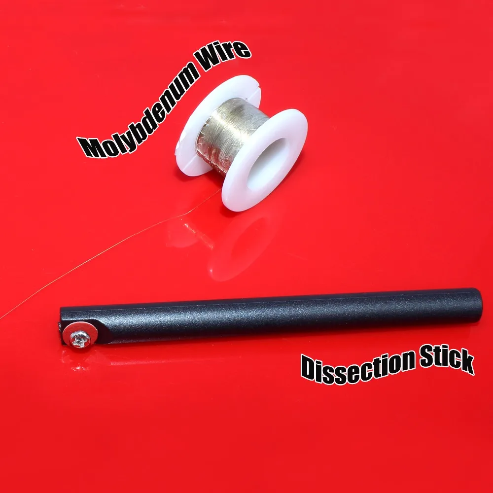 Mobile Phone LCD Glass Screen Separation Wire Dissection Stick Set Molybdenum Wire Cutting Line 0.08mm 50M