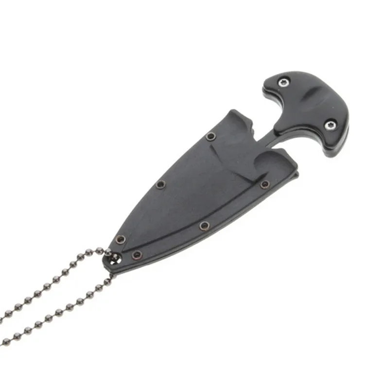 2 шт. мини-подвесное ожерелье многофункциональный нож переносной Походный нож спасательный инструмент для выживания чайный нож мини-инструмент