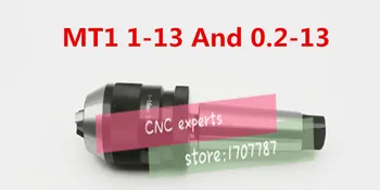 

Automatic Locking Drill Chuck 0.2-13 and taper shank link rod MT1 1-13, lathe, machine center, milling machine, drilling machine