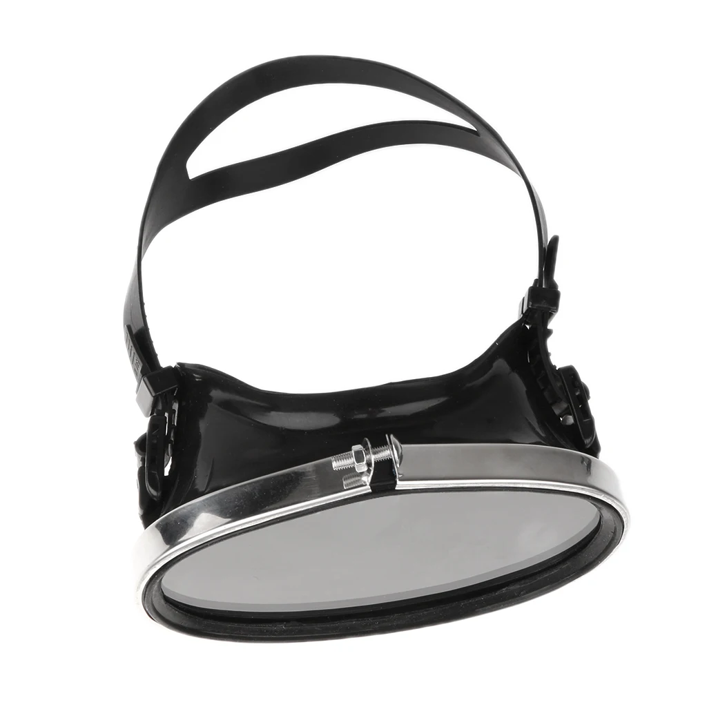 Black Professional Aquatics Dive Masks Scuba Diving Seamless Goggle Snorkel Mirror Diving Masks Replacement